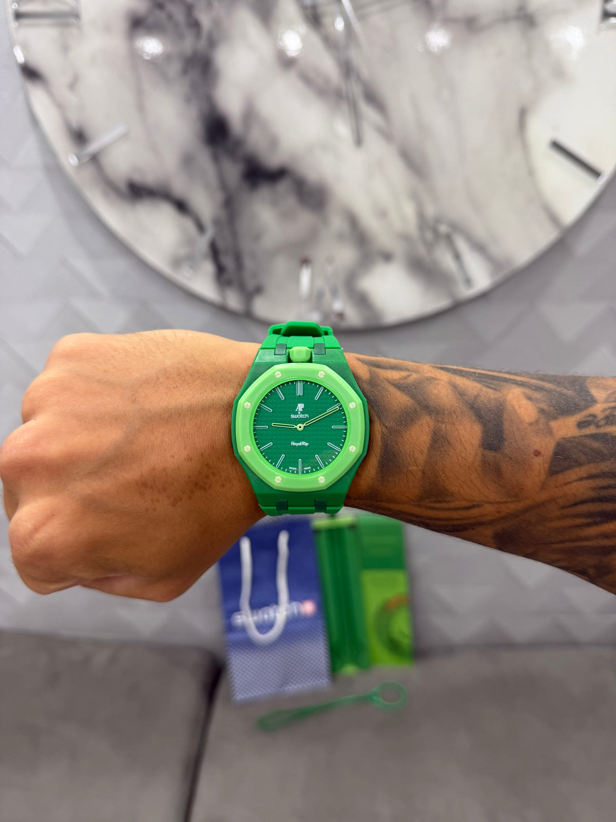 AP X Swatch — Verde