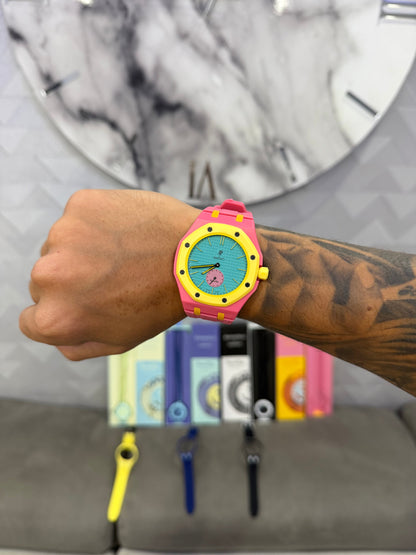 AP X Swatch — Rosa / Giallo