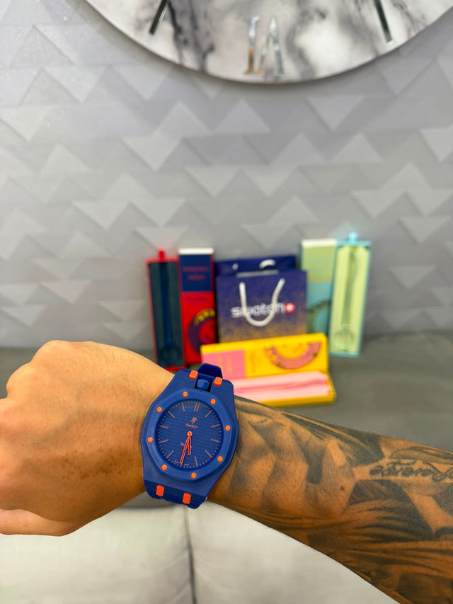Blu / Arancio